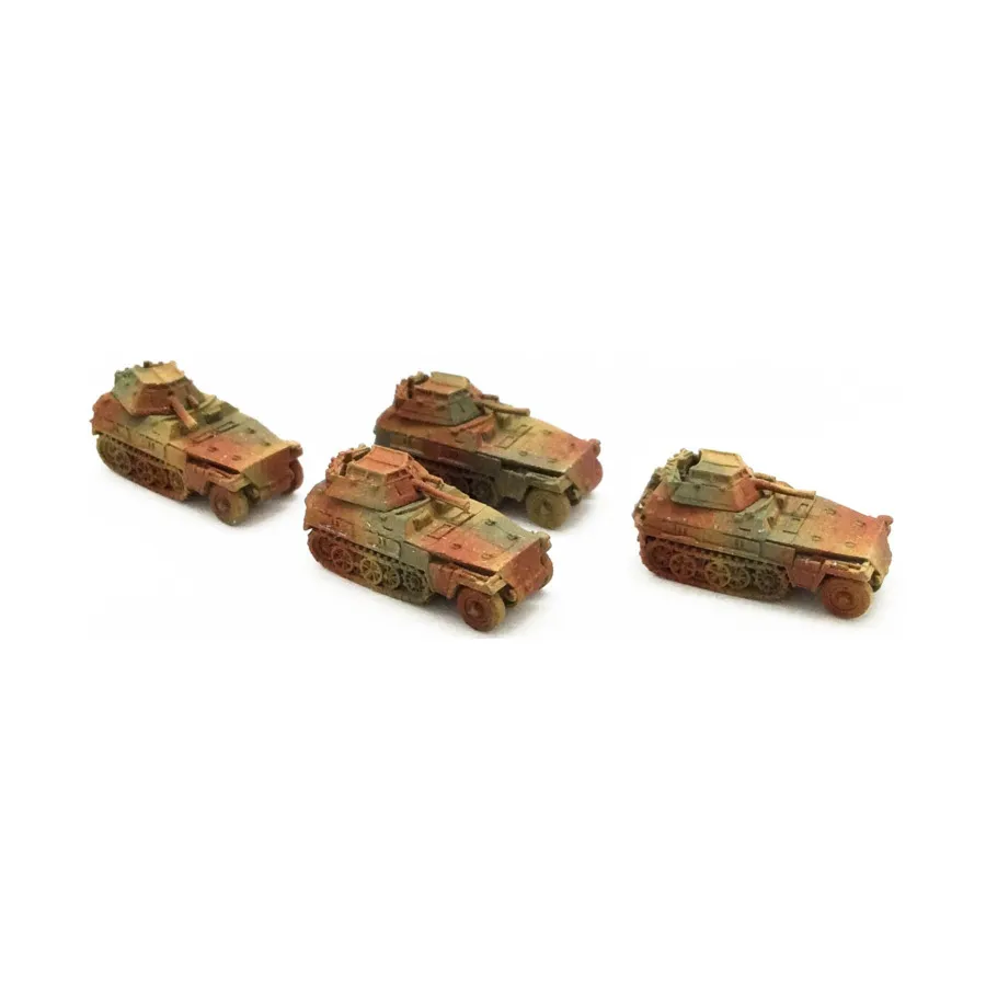 

Sd Kfz 250 9 Neu Коллекция №1, WWII Micro Armour - Germany - Loose Miniatures (1:285)