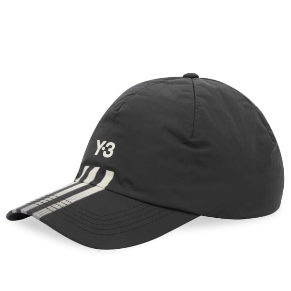 

Кепка с тремя полосками Y-3, черный