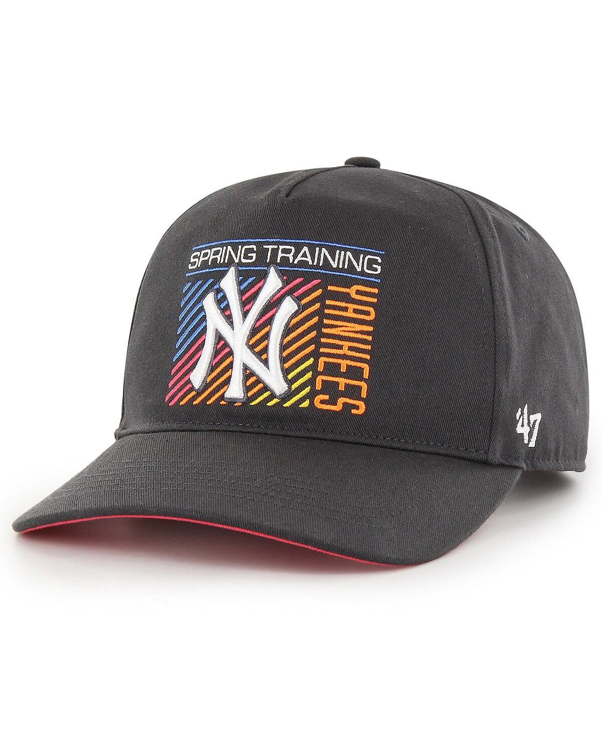 Мужская темно-серая бейсболка New York Yankees 2023 Spring Training Reflex Hitch Snapback '47 Brand