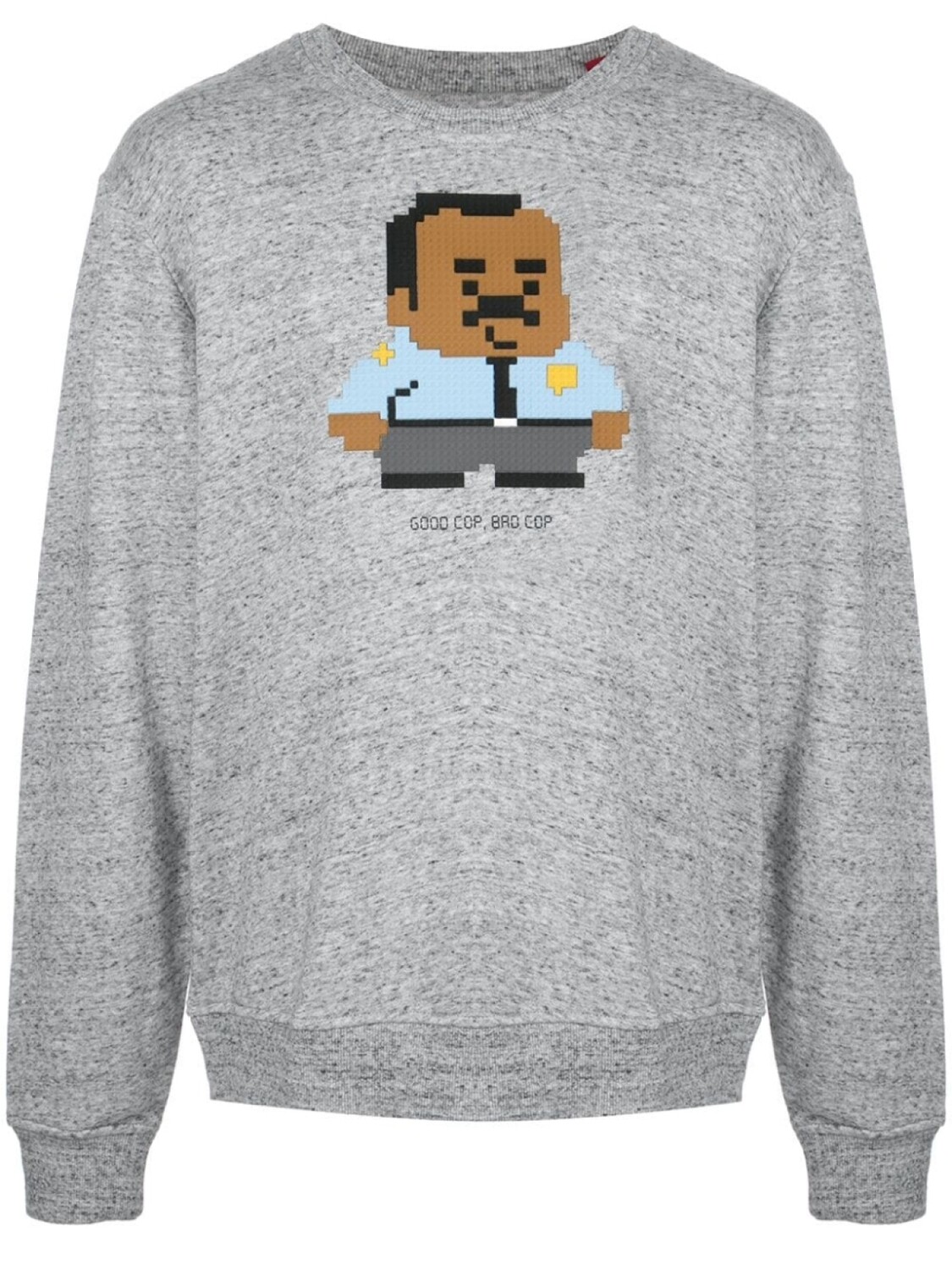 

Mostly Heard Rarely Seen 8-Bit толстовка Good Cop Bad Cop, серый