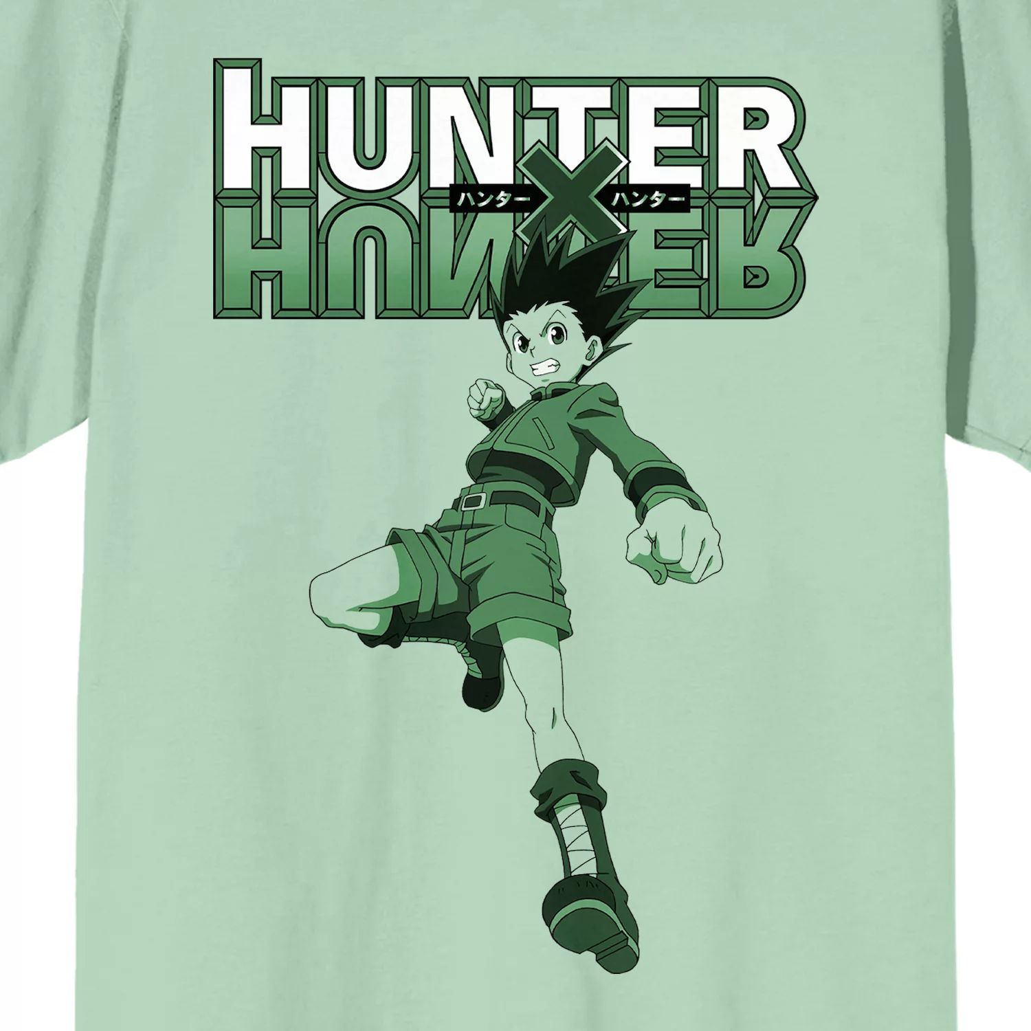 Мужская футболка Hunter x Hunter Gon Licensed Character худи killua gon freecss hunter x hunter женский топ с капюшоном женская толстовка с длинным рукавом аниме осенние повседневные уличные топы