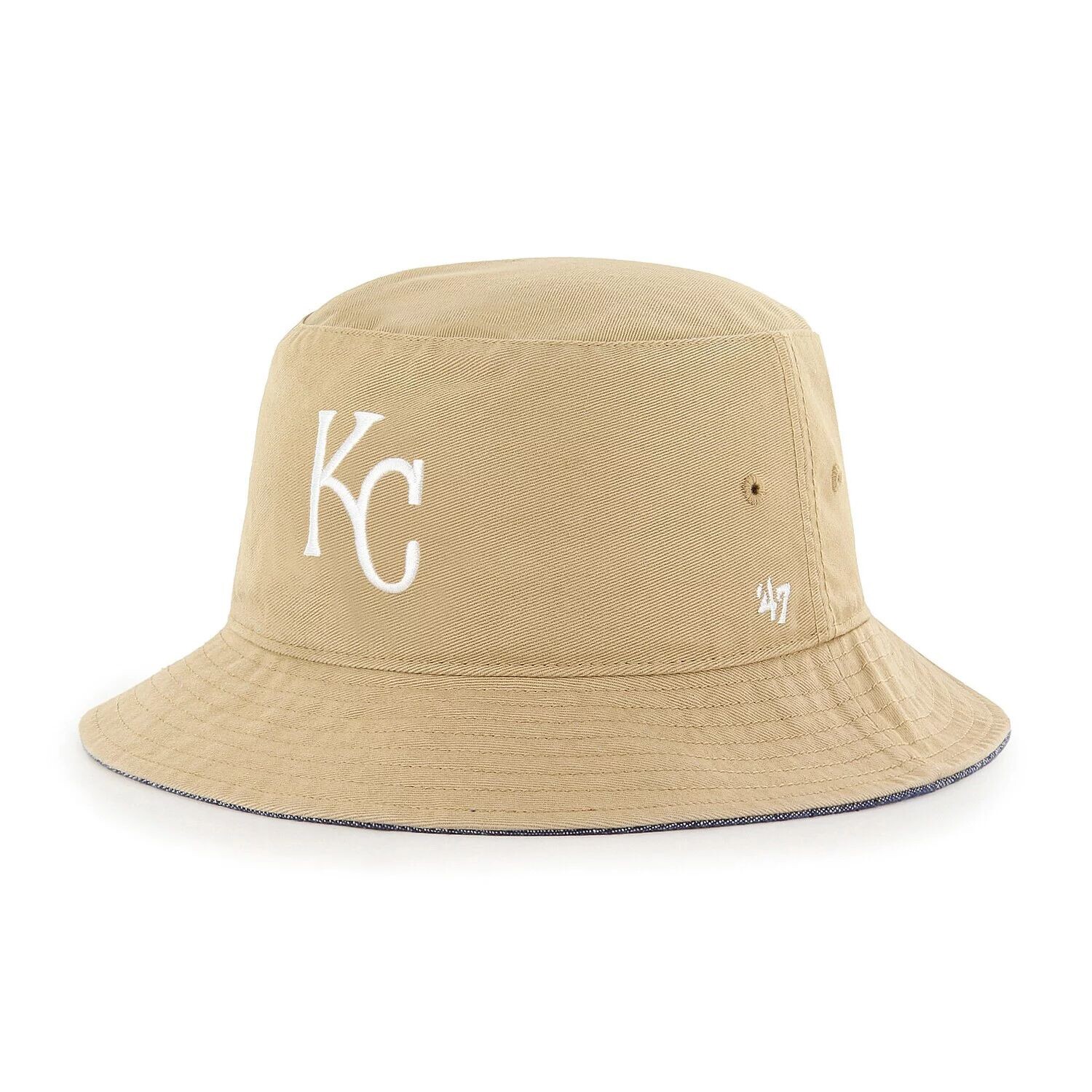 

Мужская панама цвета хаки Kansas City Royals Chambray Ballpark '47