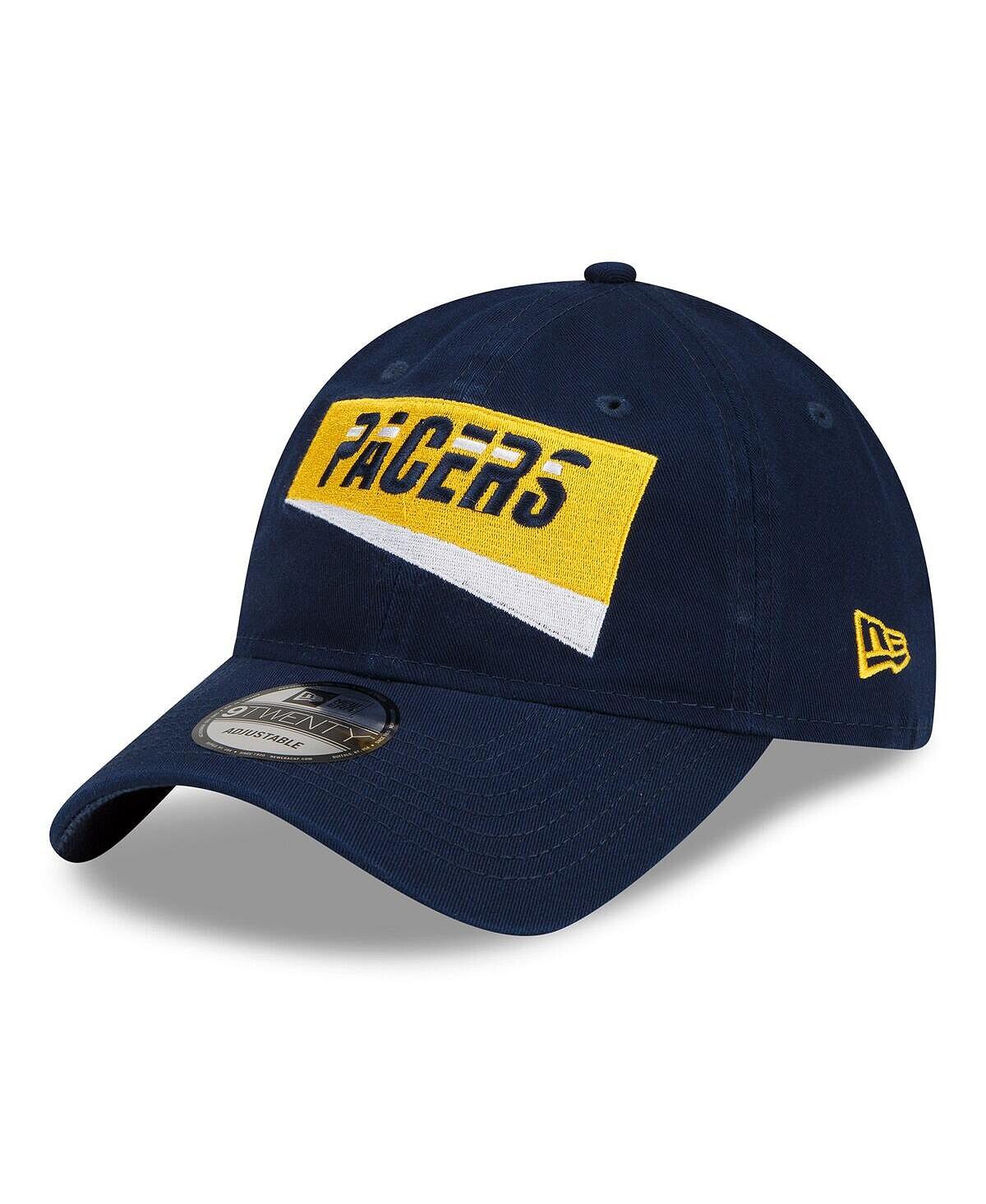 

Мужская темно-синяя регулируемая кепка Indiana Pacers 2021/22 City Edition Official 9TWENTY New Era