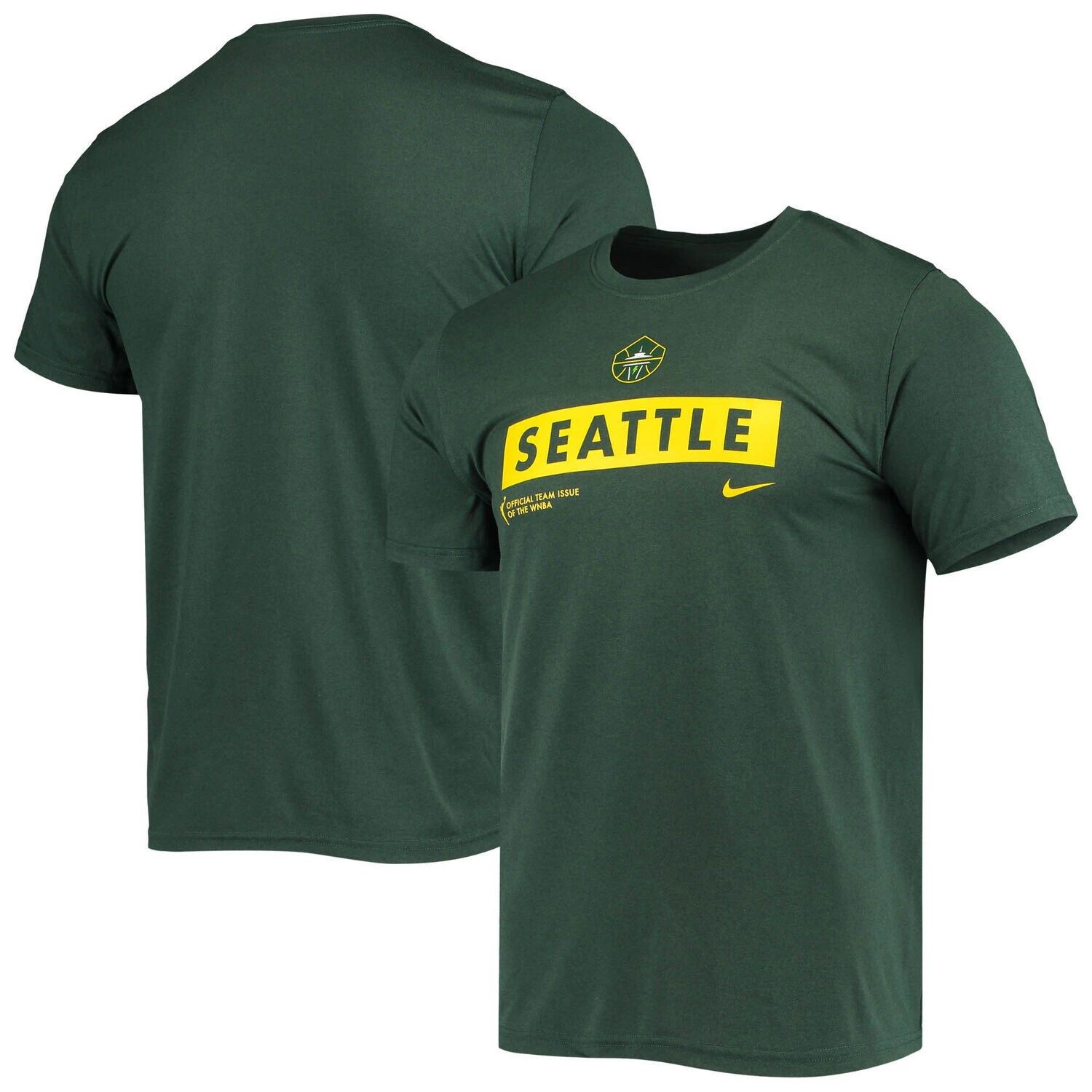

Зеленая футболка для тренировок Nike Seattle Storm, Зеленый