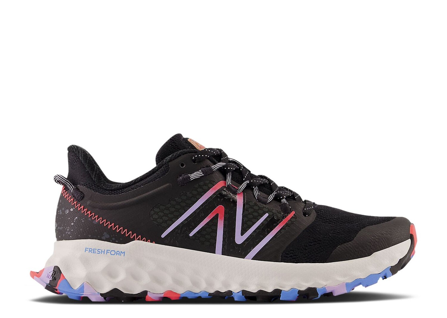 

Кроссовки New Balance Wmns Fresh Foam Garoé Wide 'Black Cyber Lilac', черный