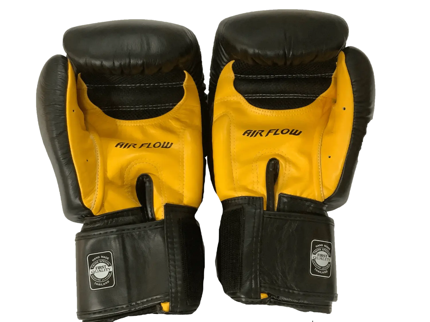 

Боксерские перчатки Twins Special BGVLa2 Air Flow, желтый / черный