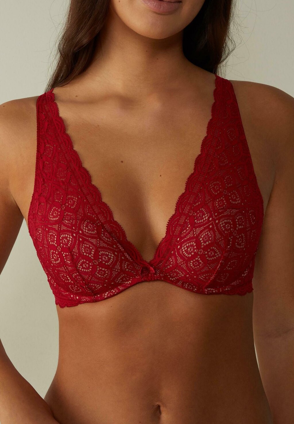 

Бюстгальтер-балконет Intimissimi, красный