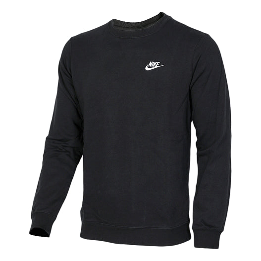 Толстовка Men's Nike Casual Sports Loose Round Neck Pullover Black, черный