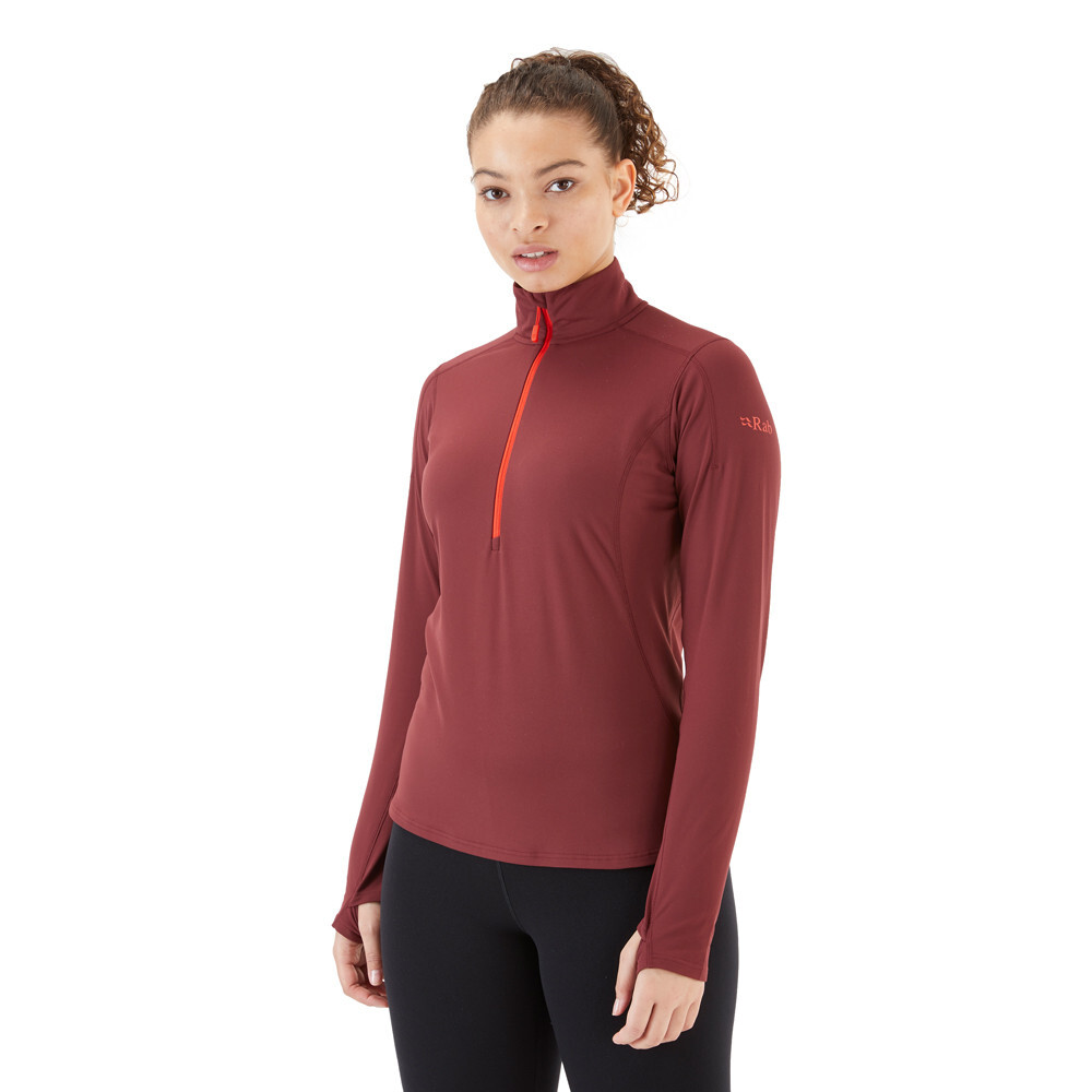 

Спортивный топ Rab Flux Pull-On, бордовый