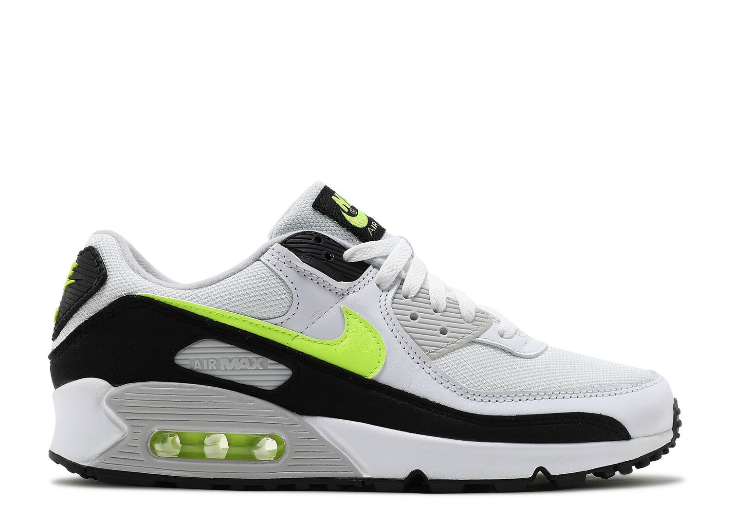 

Кроссовки Nike Air Max 90 'White Hot Lime', белый