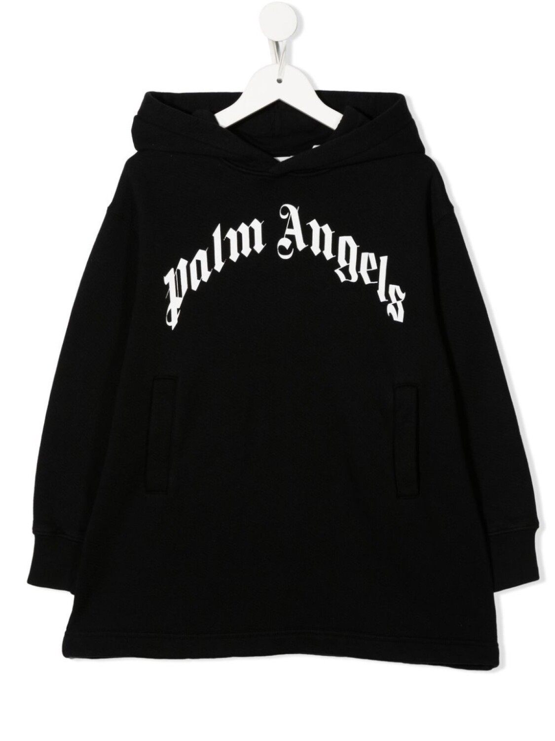 

Платье-худи с логотипом Palm Angels Kids, черный