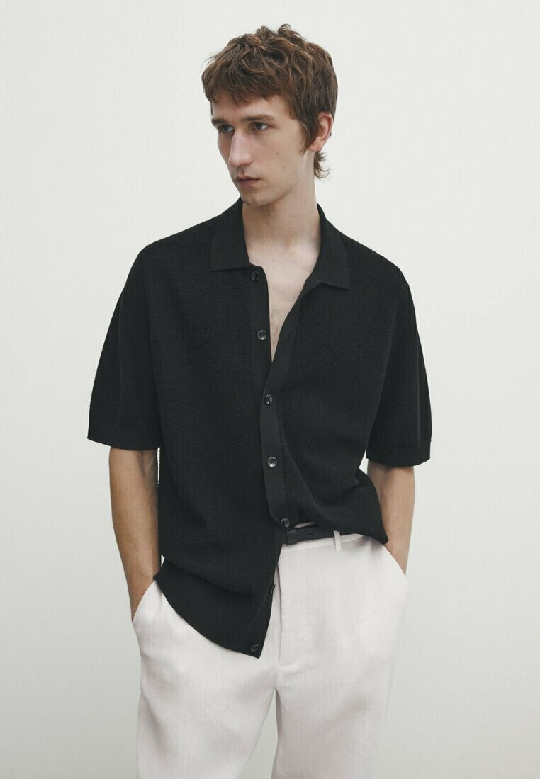 

Кардиган Massimo Dutti, черный