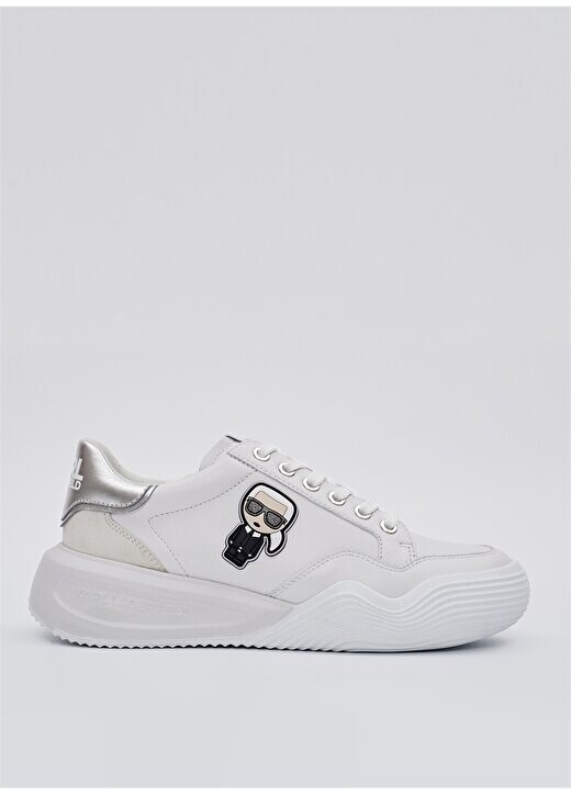 

Белые женские кожаные кроссовки KL62830 Karl Lagerfeld, белый