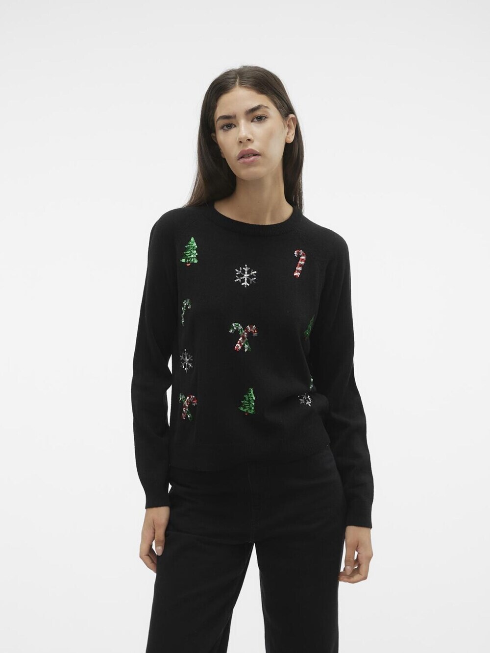 

Свитер Vero Moda ORNAMENTS/PYRAMIDE, черный