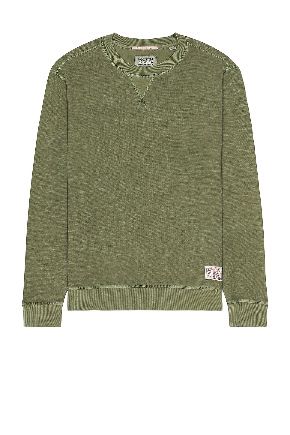 

Свитер Scotch & Soda Garment Dyed, цвет Army