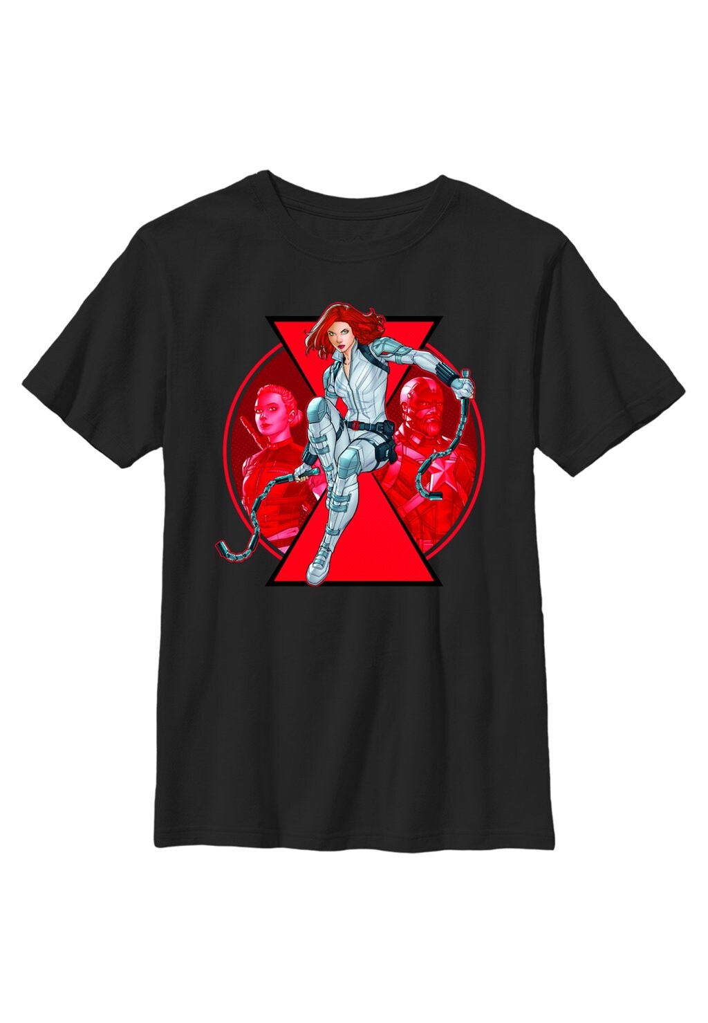 

Футболка с принтом UNISEX BLACK WIDOW MOVIE WIDOW TEAM Marvel, черный
