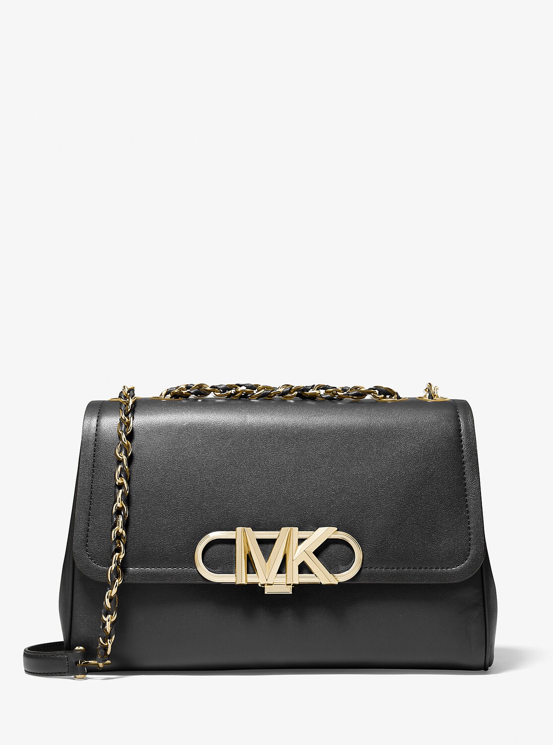 

Очень большая кожаная сумка через плечо Parker Michael Kors, черный