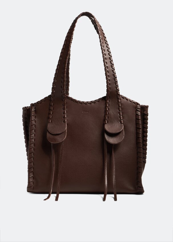 

Сумка-тоут Chloé Medium Mony, коричневый
