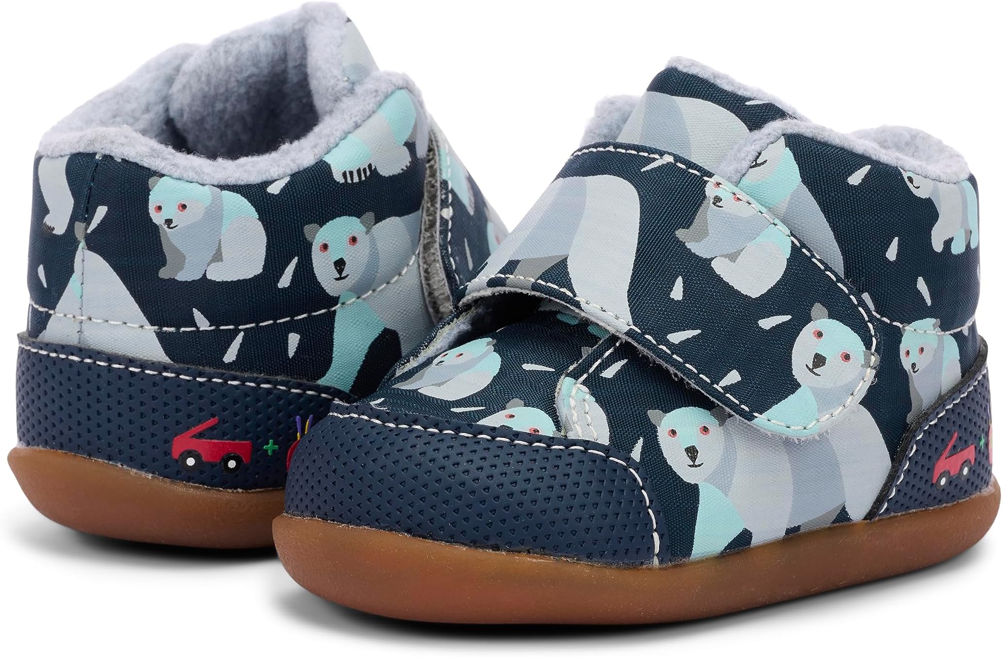 Ботинки Casey See Kai Run, цвет Navy/Polar Bear домашняя обувь l l bean sweater fleece slipper motif цвет bright navy polar bear