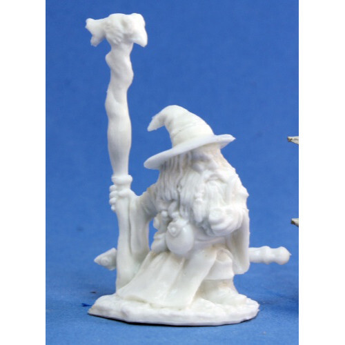 

Миниатюра Reaper Dark Heaven Bones: Kael Stonekindle, Dwarf Wizard