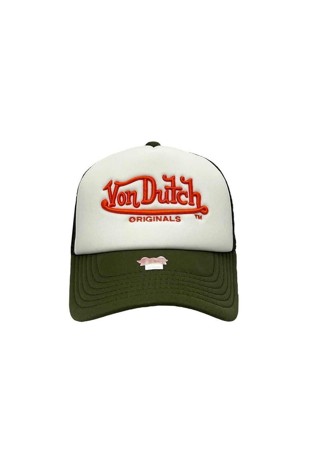 

Бейсболка Von Dutch, цвет grey orange