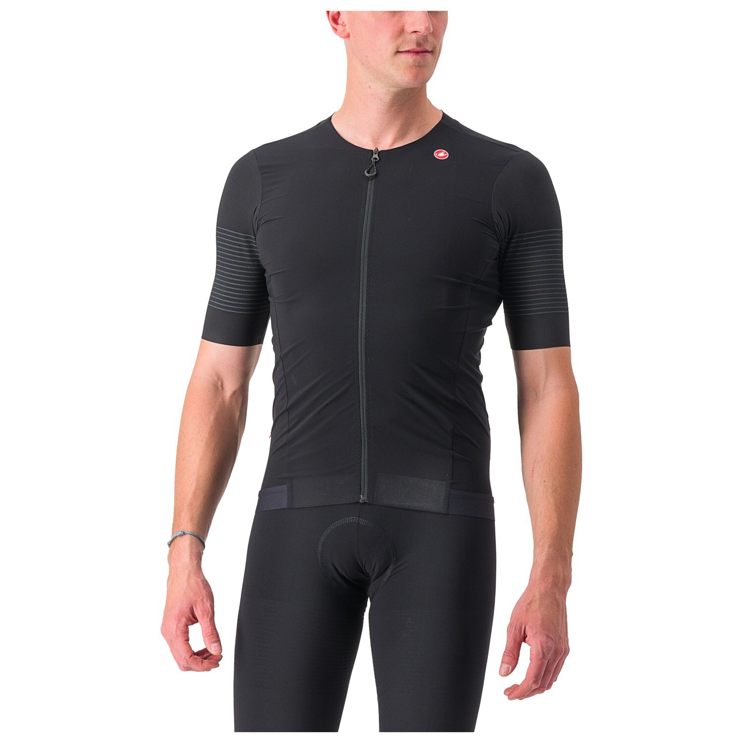 

Велосипедный трикотаж Castelli Premio Black Jersey, цвет Light Black/Black