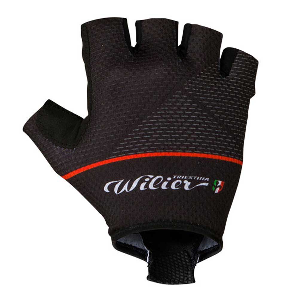 Короткие перчатки Wilier Brave Short Gloves, черный