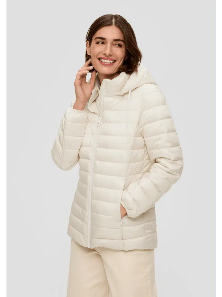 

Демисезонная куртка s.Oliver, кремовый