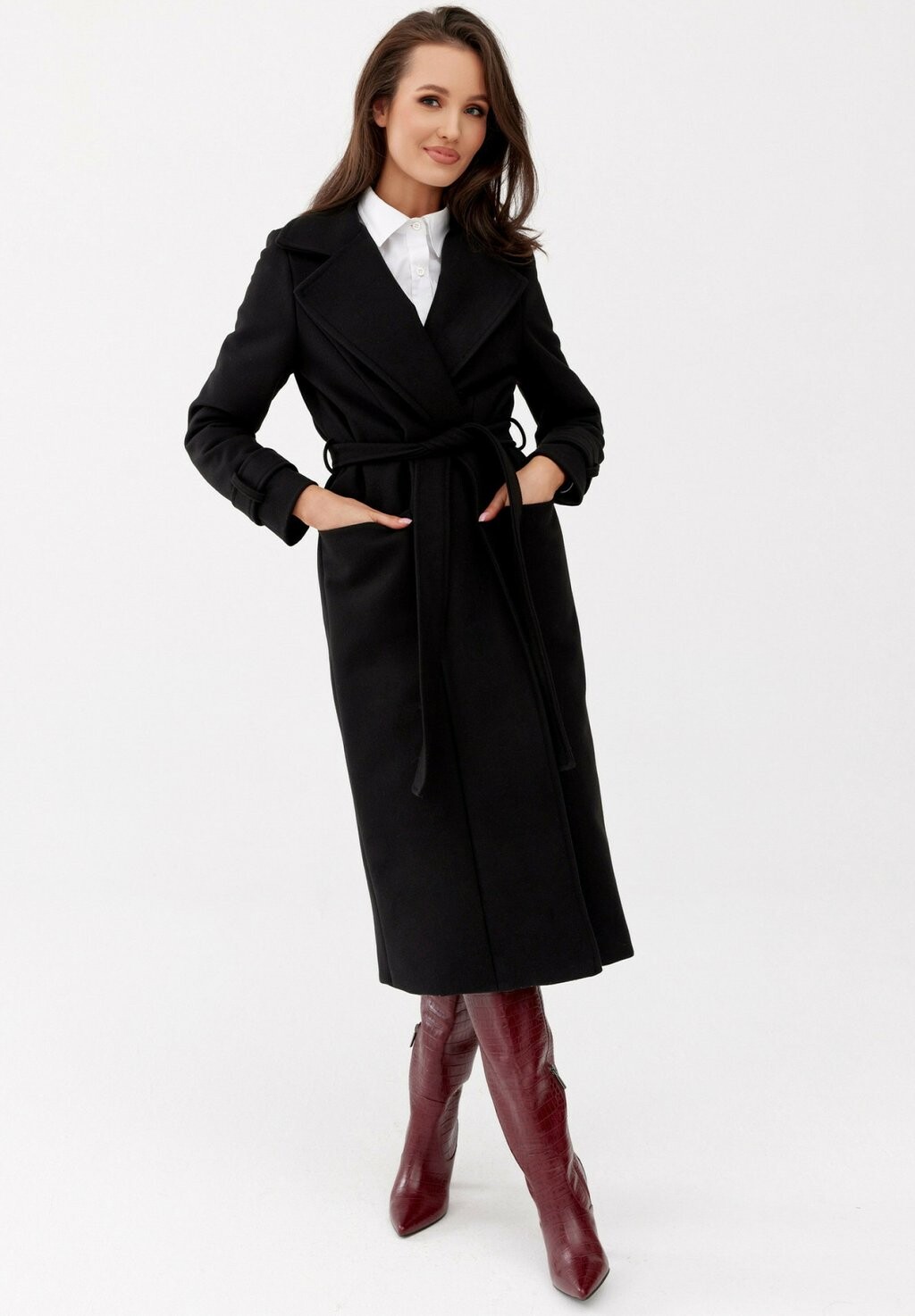 

Зимнее пальто SOVAN Roco Fashion, черный