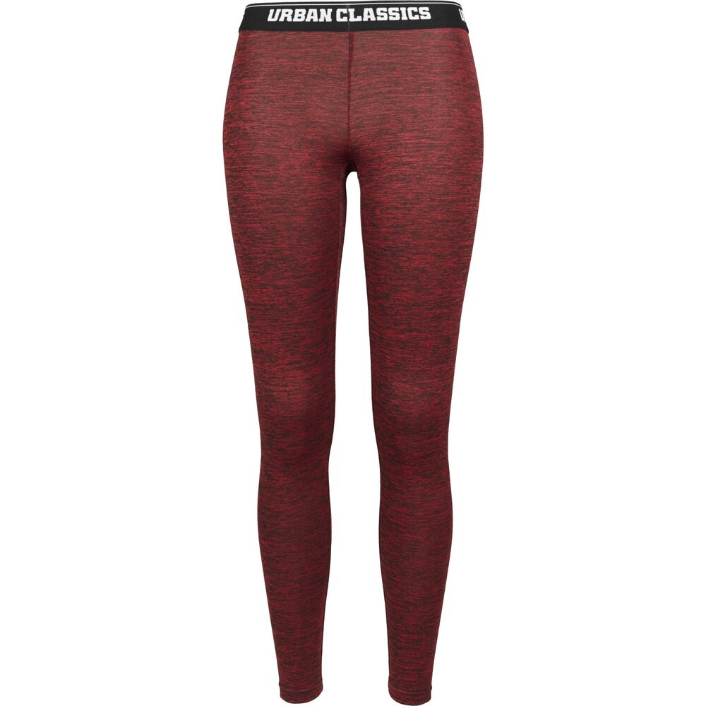

Леггинсы Urban Classics Active Melange Logo, красный