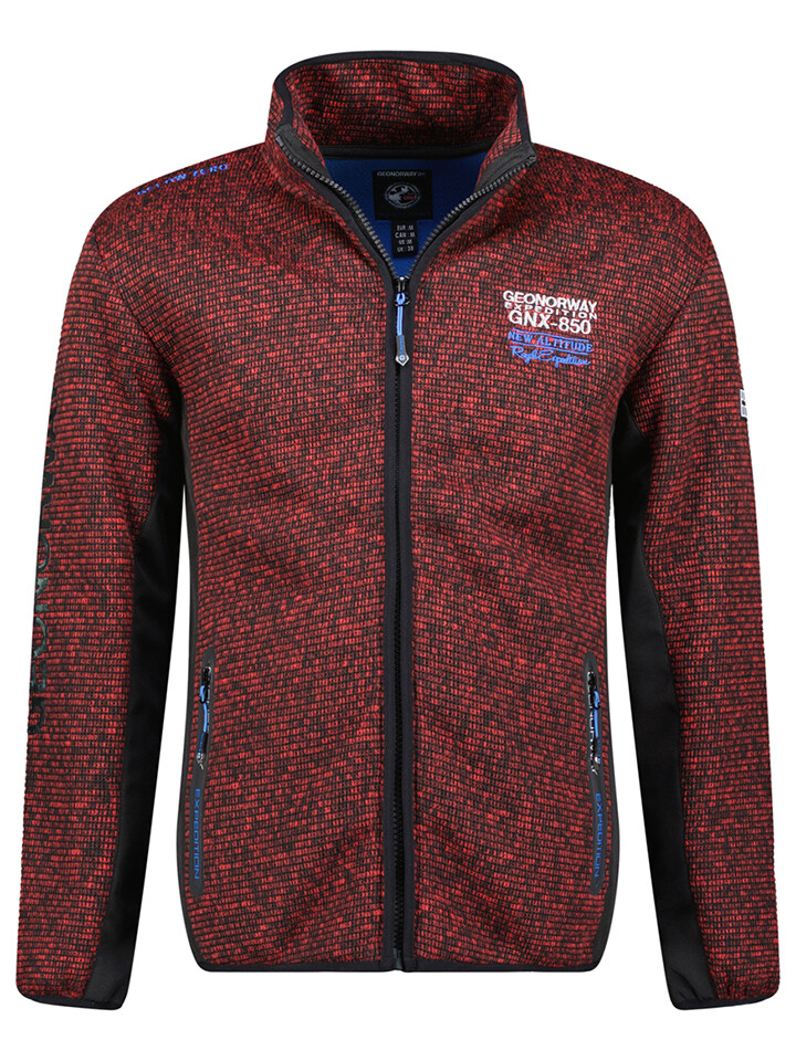 

Флисовая куртка Geographical Norway Tommy Lee, красный