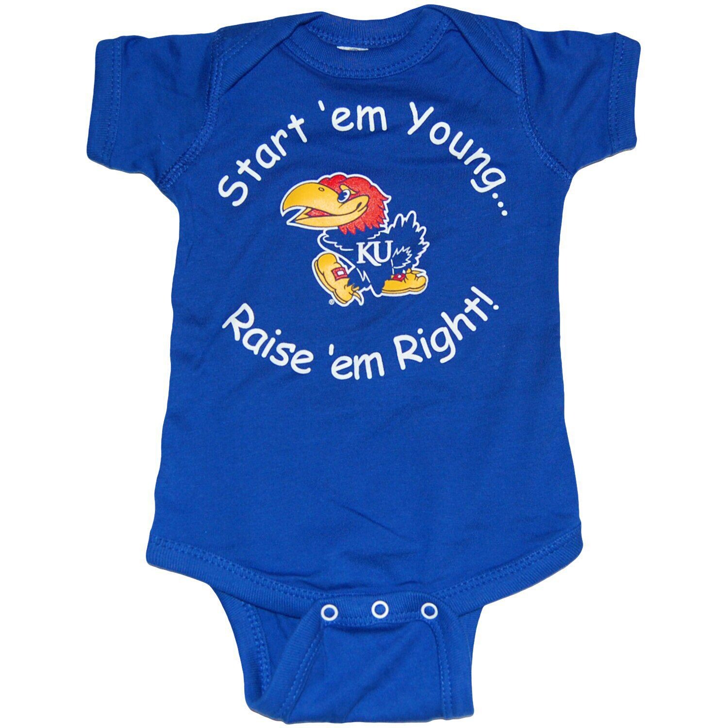 

Боди Infant Royal Kansas Jayhawks Start Em Young Unbranded