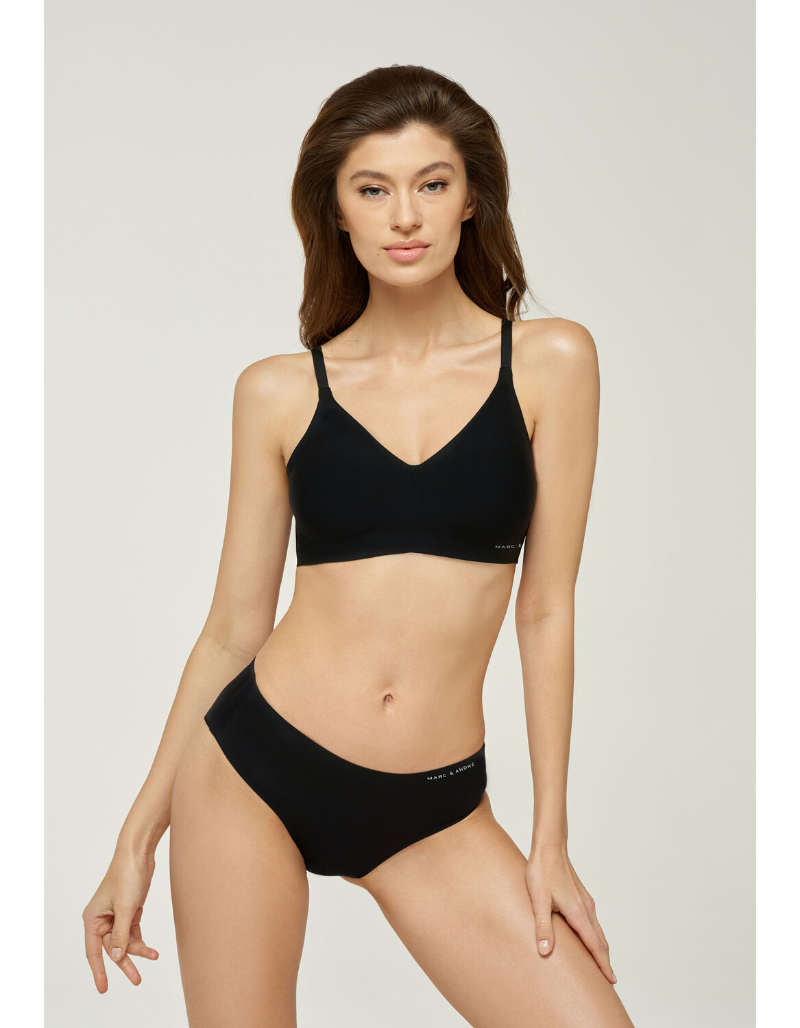 

Бюстгальтер с косточками Marc and Andre Soft BH SECOND SKIN, черный