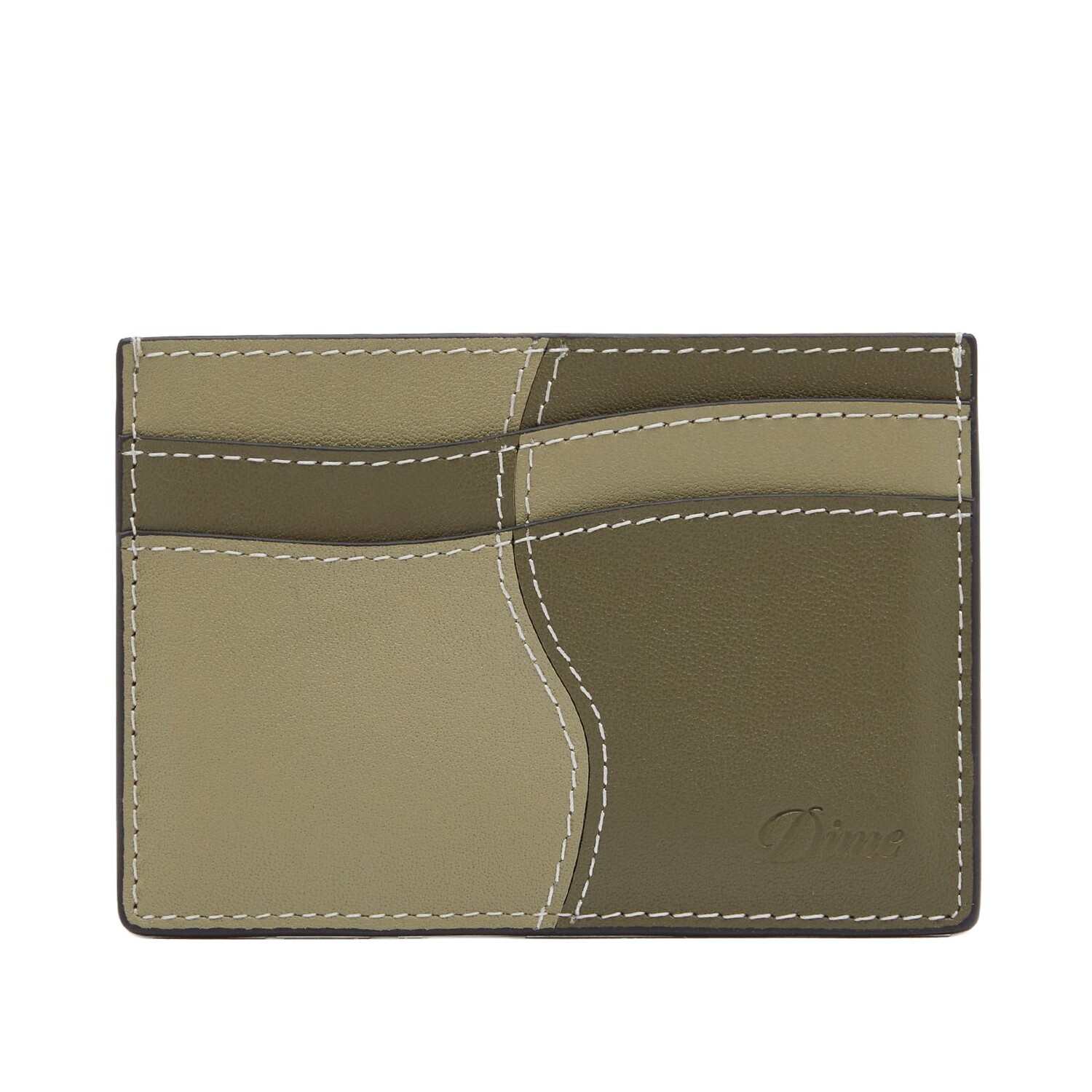 

Картхолдер Dime Wave Leather Cardholder, цвет Sage