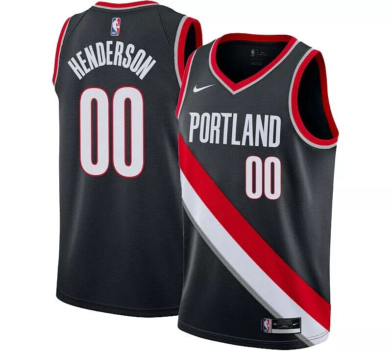 

Outerstuff Джерси Nike Youth Portland Trail Blazers Scoot Henderson #00 Icon