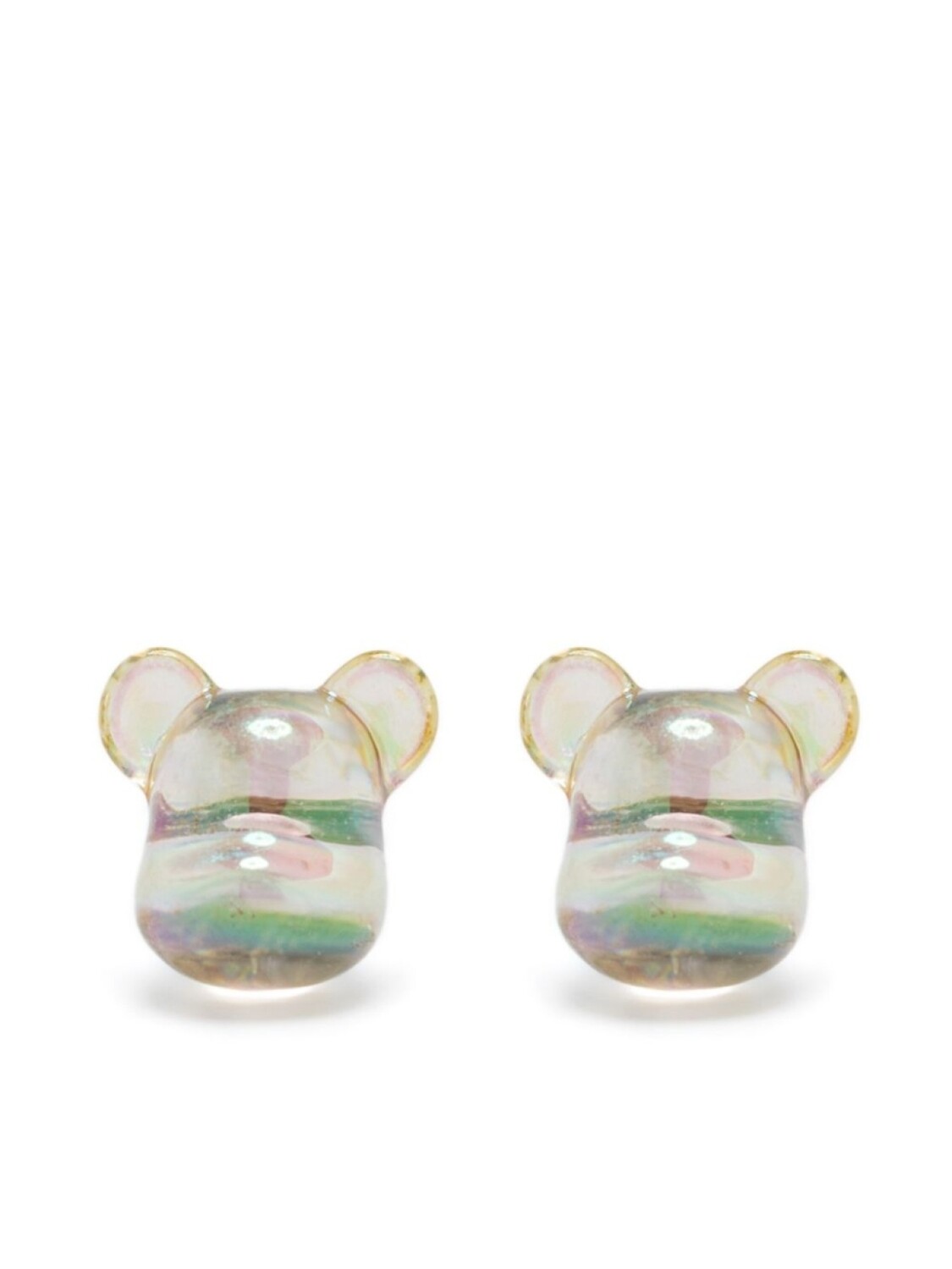 

X Dix BE@RBRICK серьги BearBrick, желтый