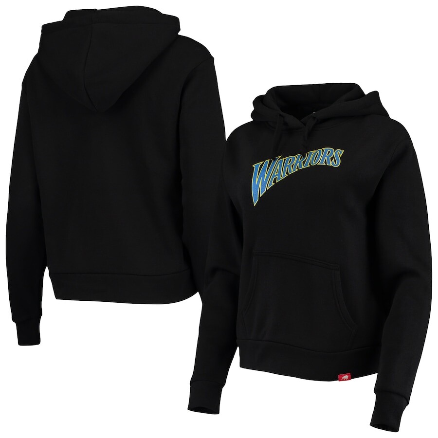 

Пуловер с капюшоном Sportiqe Golden State Warriors, черный