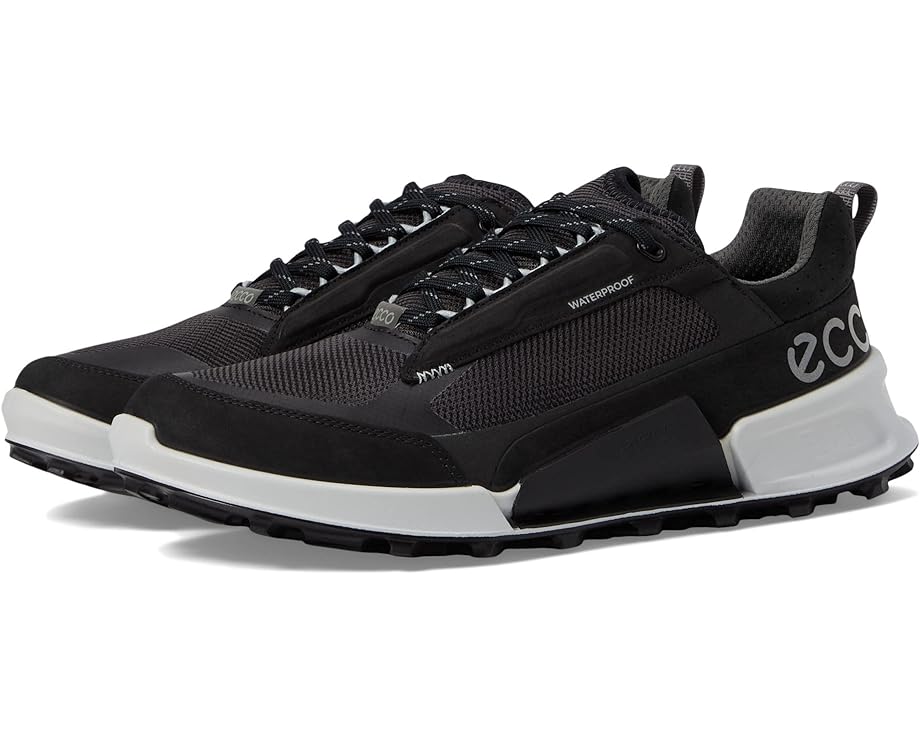 Походные ботинки ECCO Sport BIOM 2.1 X MTN Waterproof Low Sneaker, цвет Black/Magnet/Black цена и фото