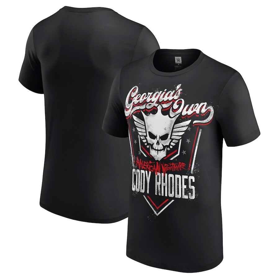 

Футболка с коротким рукавом WWE Authentic Cody Rhodes, черный