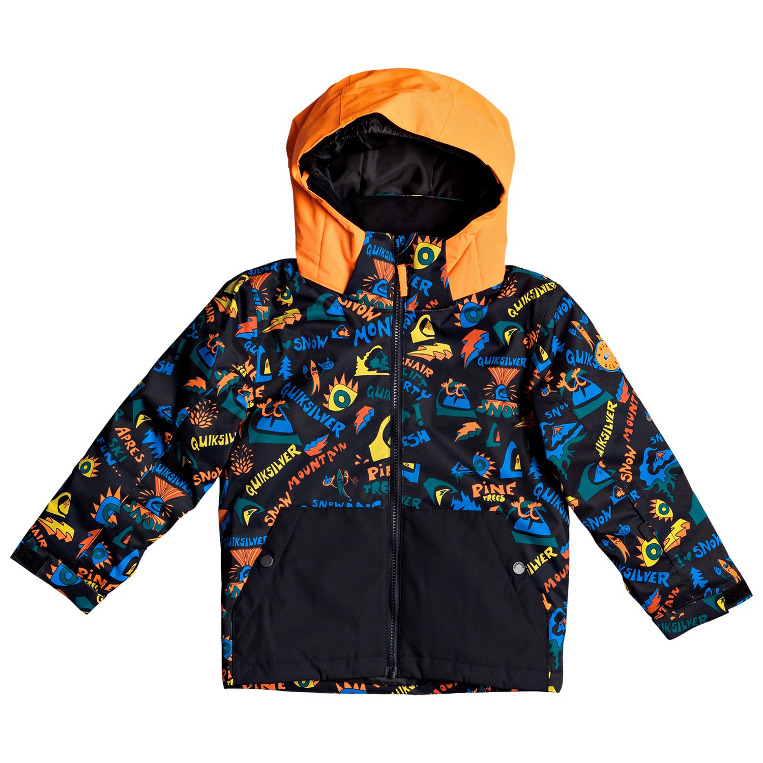 Утепленная куртка Quiksilver Little Mission, черный цена и фото