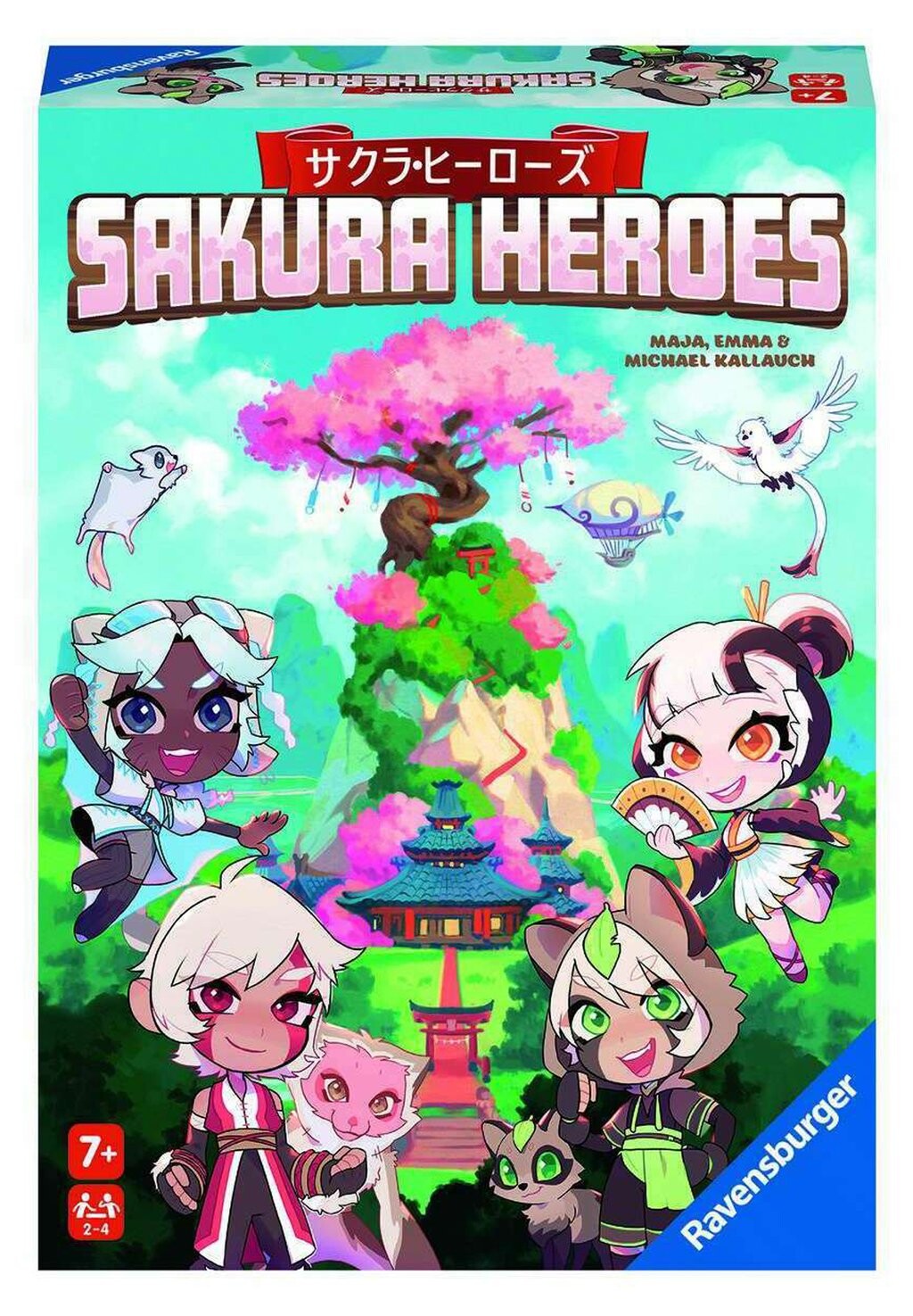 

Настольная игра SAKURA HEROES Ravensburger, цвет mehrfarbig