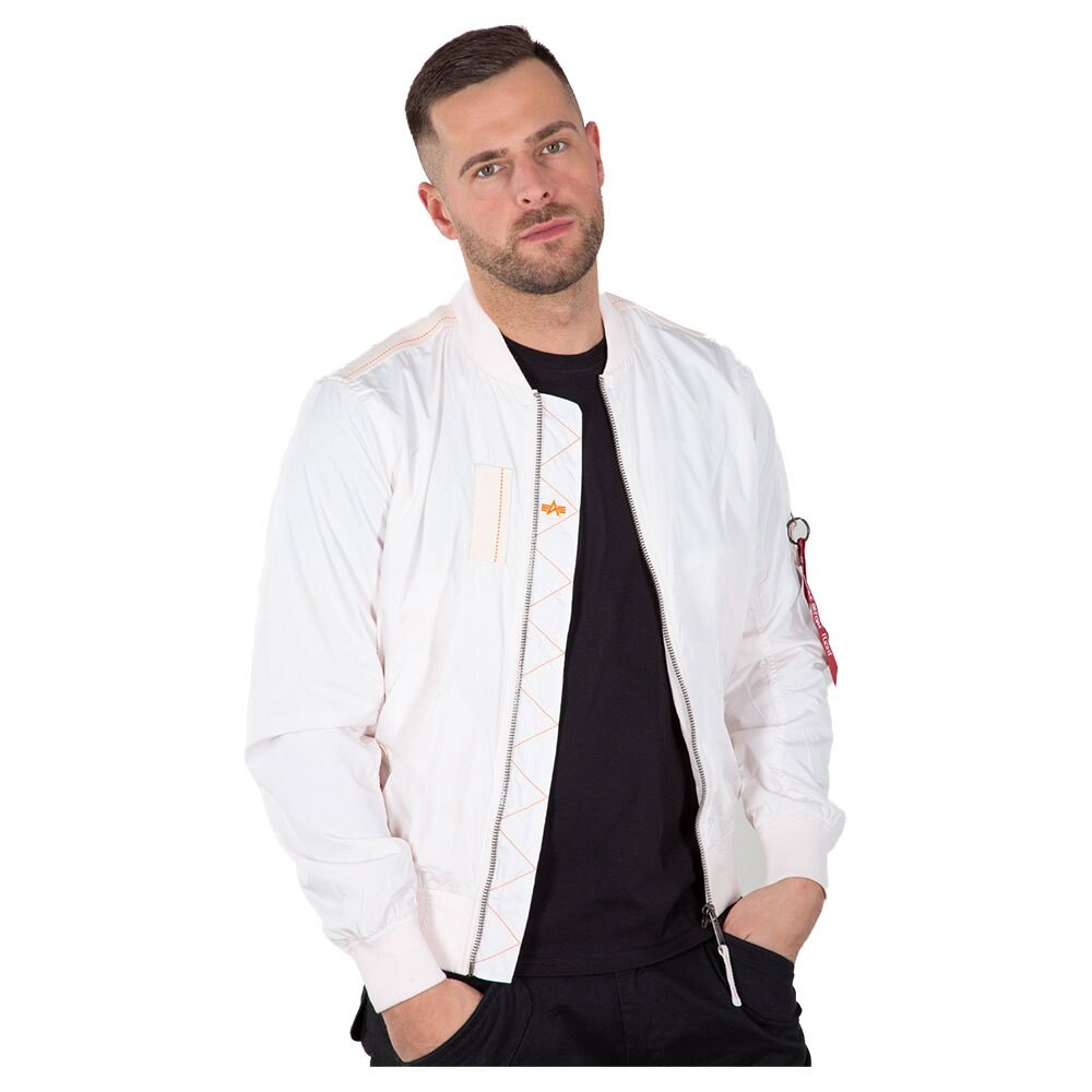 

Куртка Alpha Industries MA-1 Parachute, белый