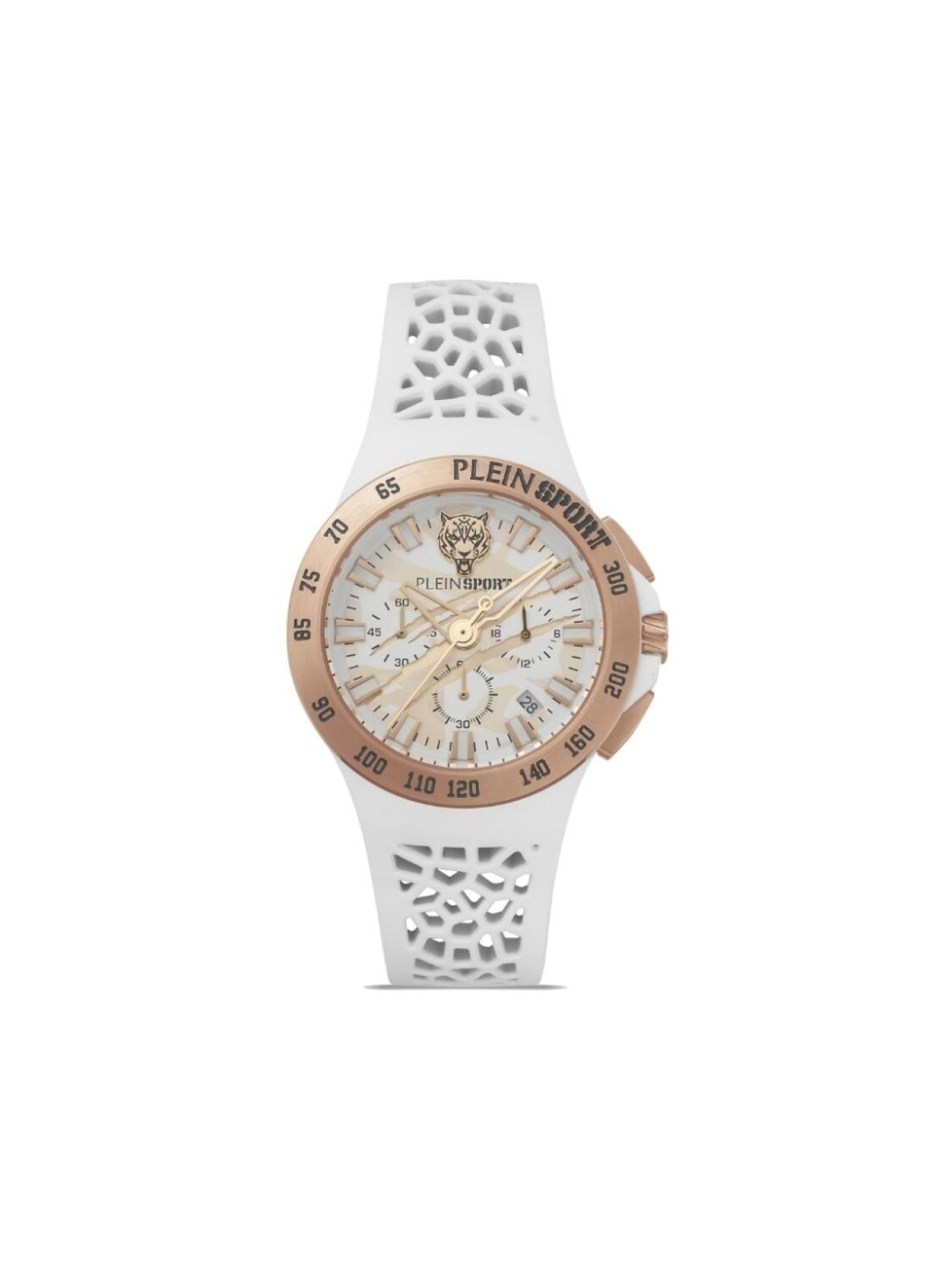 

Наручные часы Thunderstorm Chrono 44 мм Plein Sport, белый