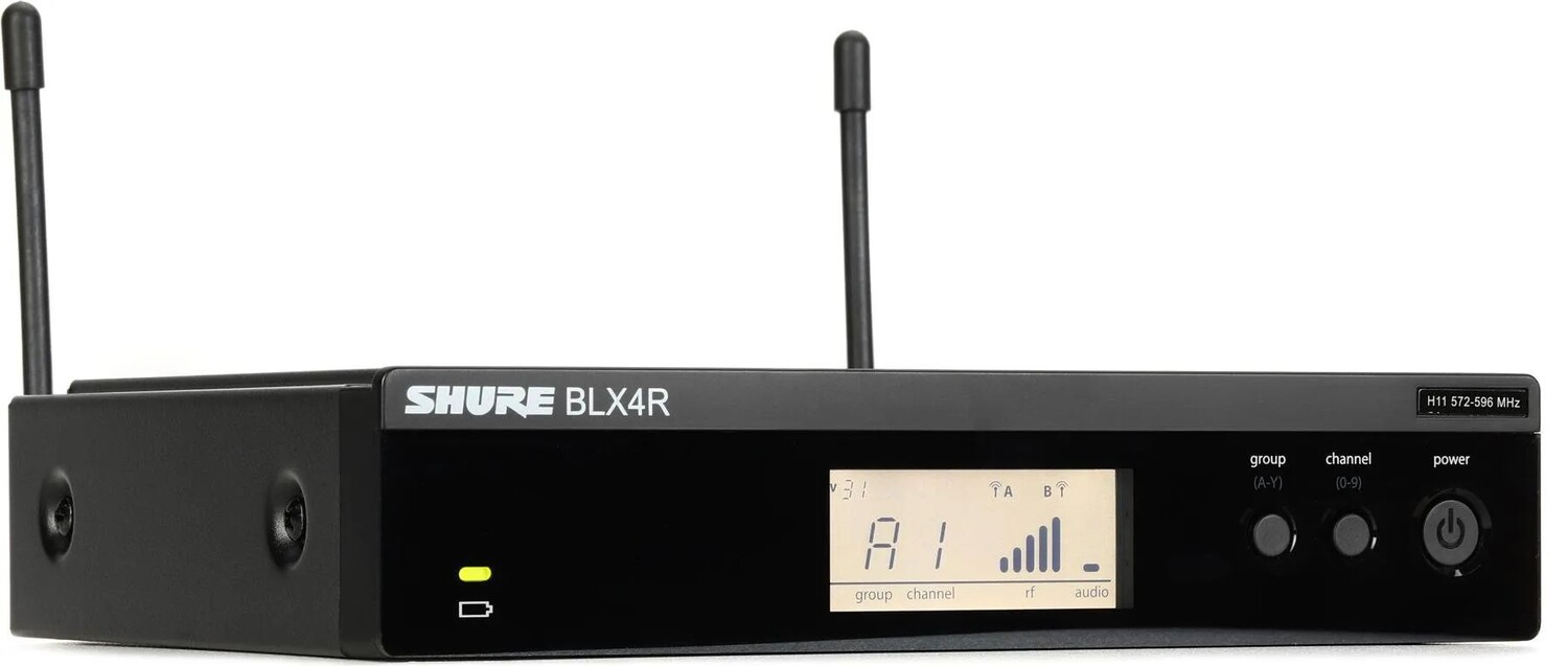 

Беспроводной приемник Shure BLX4R — диапазон H11