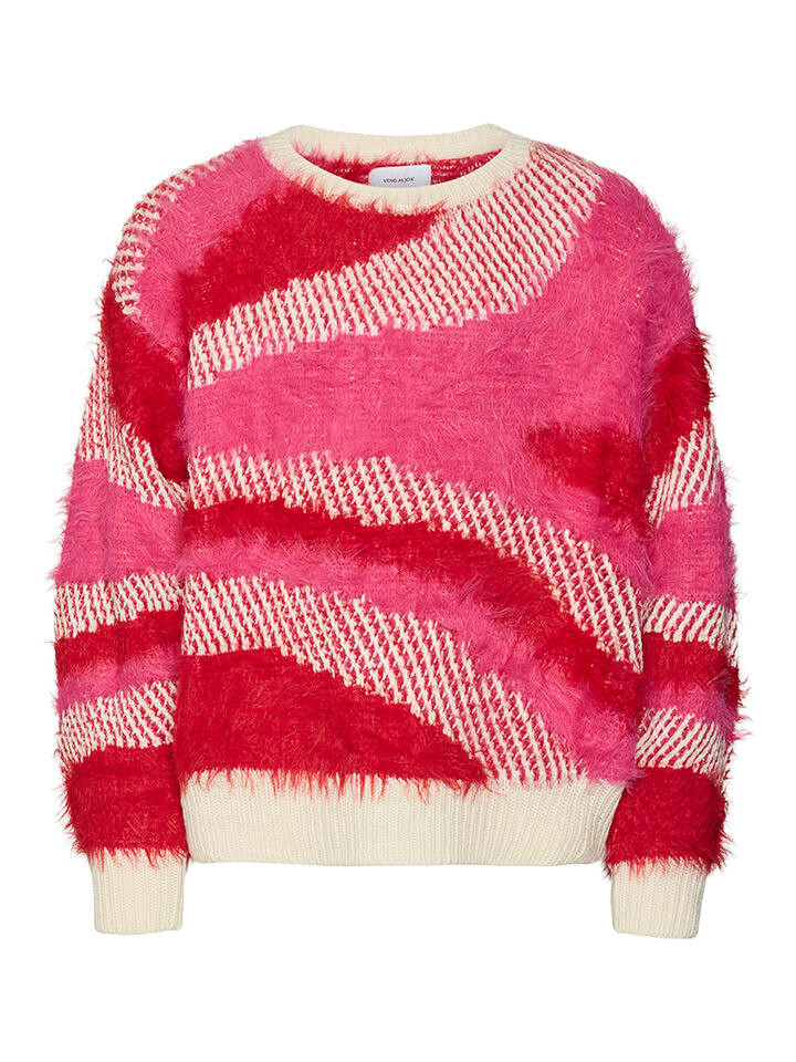 

Пуловер Vero Moda Girl, цвет rot/pink