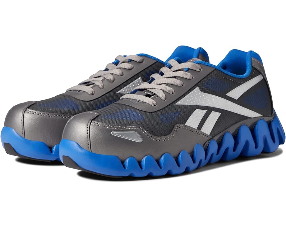 

Кроссовки Reebok Work Zig Pulse Work EH Comp Toe, цвет Grey/Blue