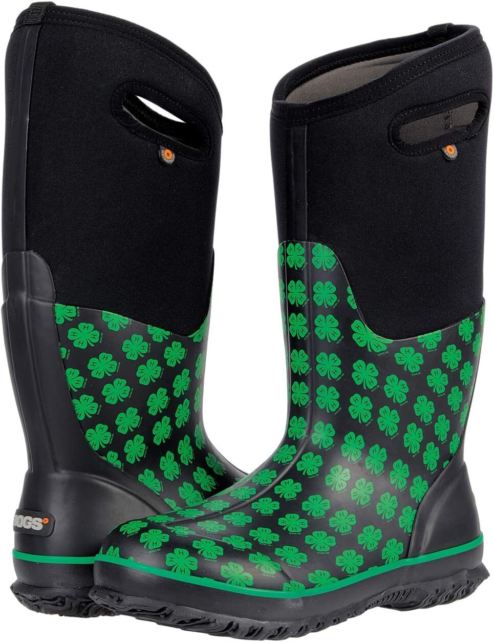 

Ботинки Bogs Classic Tall 4-H, цвет Black Multi
