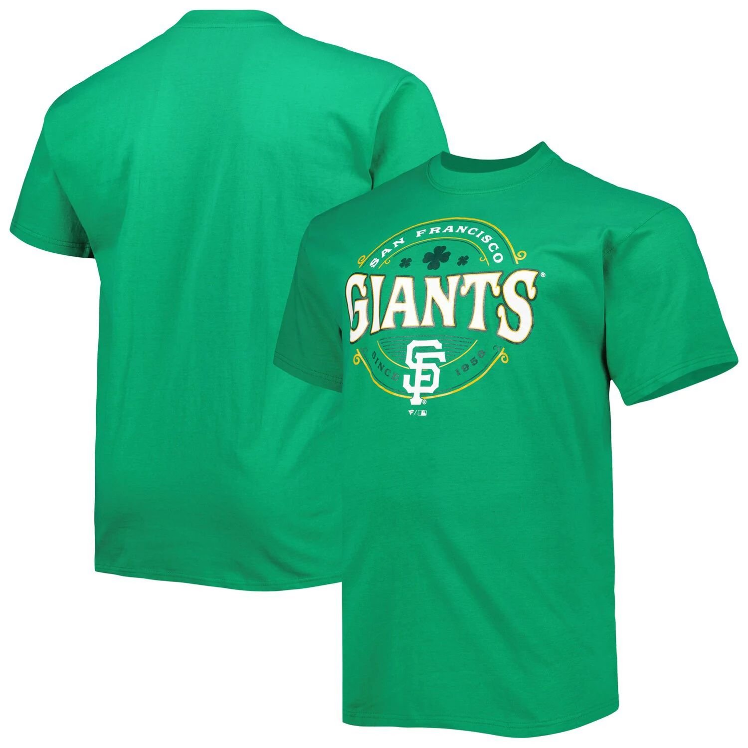 

Мужская футболка Kelly Green San Francisco Giants Big & Tall Celtic