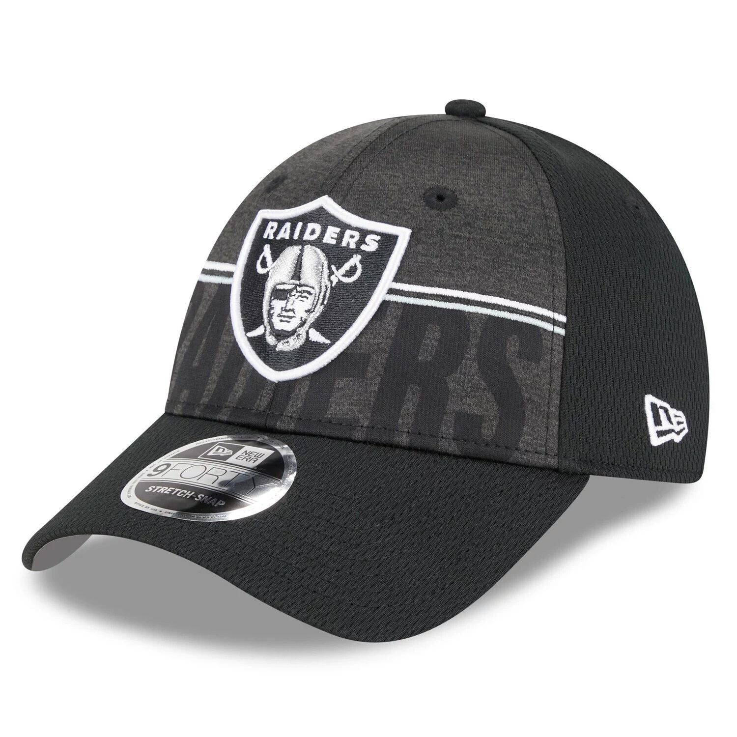 

Мужская регулируемая кепка New Era Black Las Vegas Raiders 2023 NFL Training Camp 9FORTY