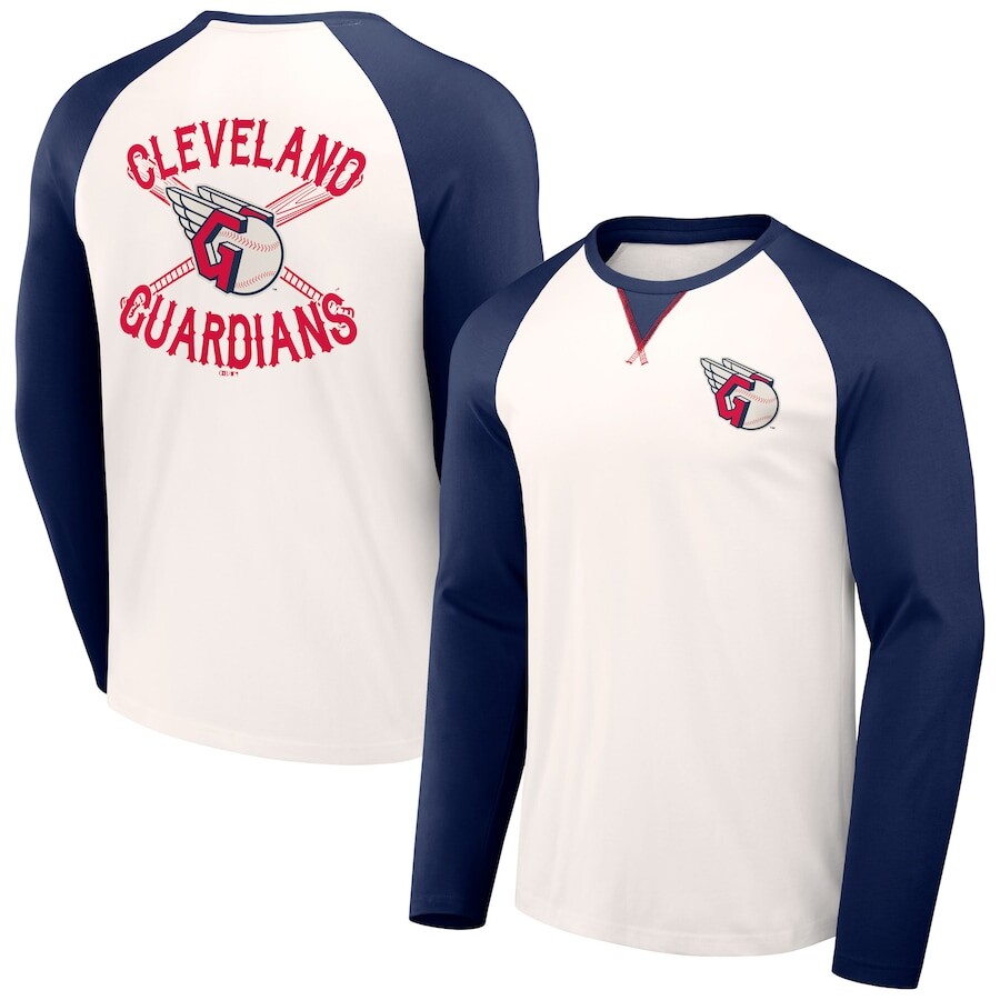 

Футболка с длинным рукавом Darius Rucker Collection by Fanatics Cleveland Guardians, белый
